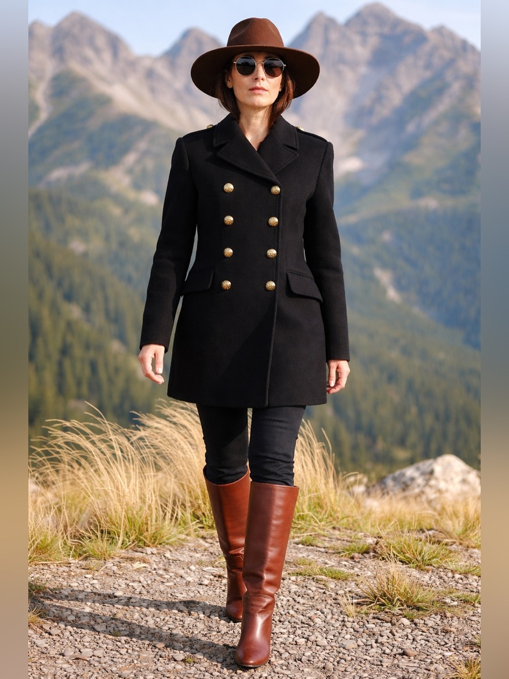 Zara | MANTECO Wool Military Coat